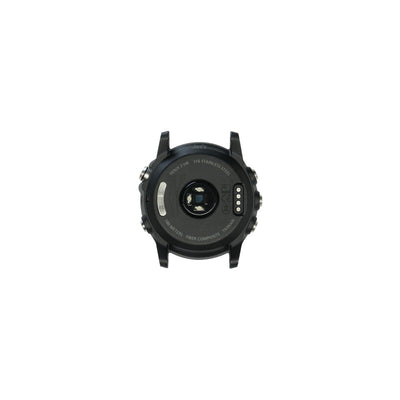 Garmin Fenix 3 HR Back Cover Housing Black Heart Rate Monitor - Parts