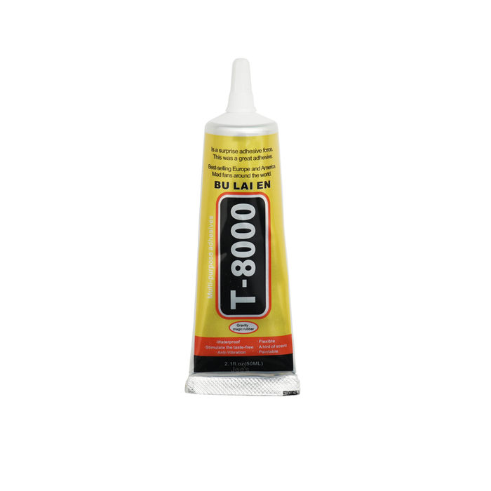 E-8000 GLUE 50ML CLEAR ADHESIVE