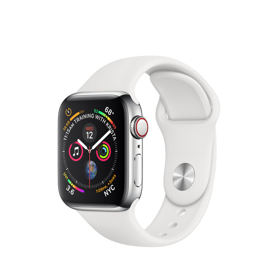 Apple Watch Series 4 (GPS + Cellular) 40mm Steel Case (Stainless Steel) - Refurbished