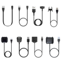 Fitbit Fitness Trackers Charger Charge Cord Dock Cradle Cables - Accessories