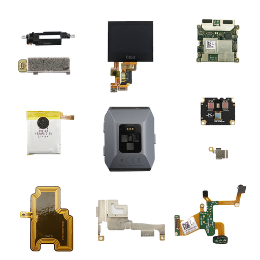 Fitbit Exploded View Fitbit Repair Parts — Joe's Gaming & Electronics