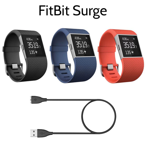 Fitbit Surge Fitness Tracker Super Watch GPS Heart Rate - Refurbished