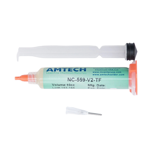 Amtech NC-559-V2-TF No-Clean Tacky Solder Flux 10cc Kit - Tools