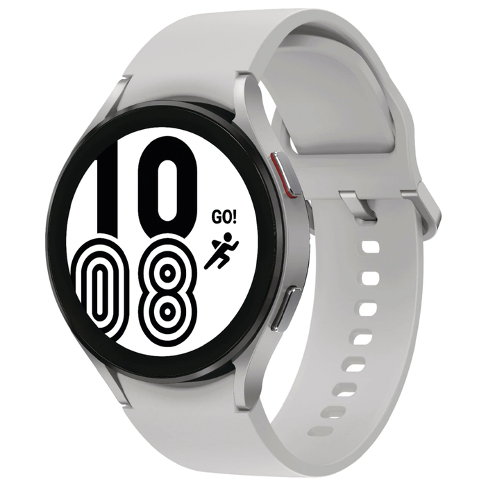Samsung Galaxy Watch 4 Aluminum Smartwatch 44mm BT (Silver) - Refurbished