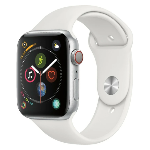 Apple Watch Series 4 (GPS + Cellular) 44mm Aluminum Case (Silver) - Refurbished