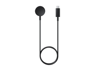 Samsung Galaxy Watch 4 5 6 7 Ultra Fast Charger Smartwatch Cradle USB-C (Black) - Accessories