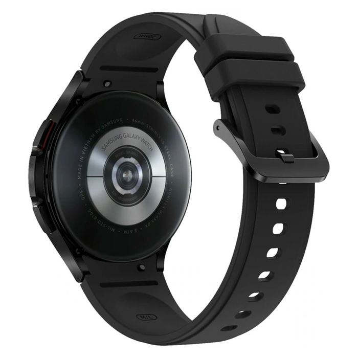 Samsung Galaxy Watch 4 Classic Stainless Steel Smartwatch 46mm BT (Black) - Refurbished