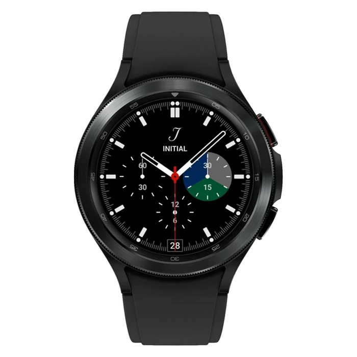 Samsung Galaxy Watch 4 Classic Stainless Steel Smartwatch 46mm BT (Black) - Refurbished