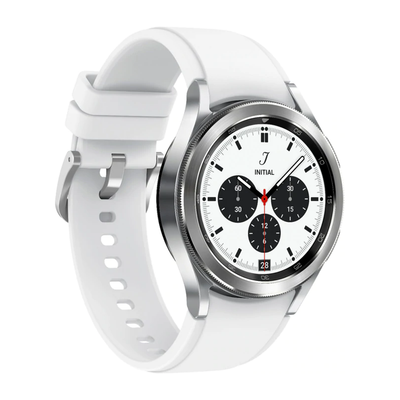 Samsung Galaxy Watch 4 Classic Stainless Steel Smartwatch 42mm BT (Silver) - Refurbished