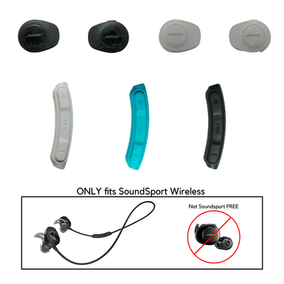 Bose SoundSport Wireless Side Rubber Cover Control Talk Cover Bose SoundSport Wireless Side Rubber Cover Control Talk Cover
