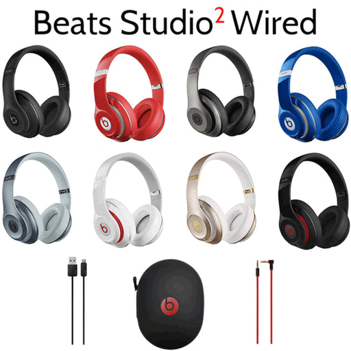 Beats by Dr. Dre Studio 2 Wired Over-Ear Headphones - Refurbished