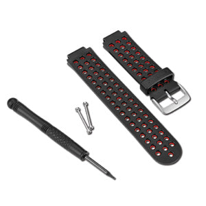 Garmin Forerunner 220 Wristbands (Black / Red) - Accessories