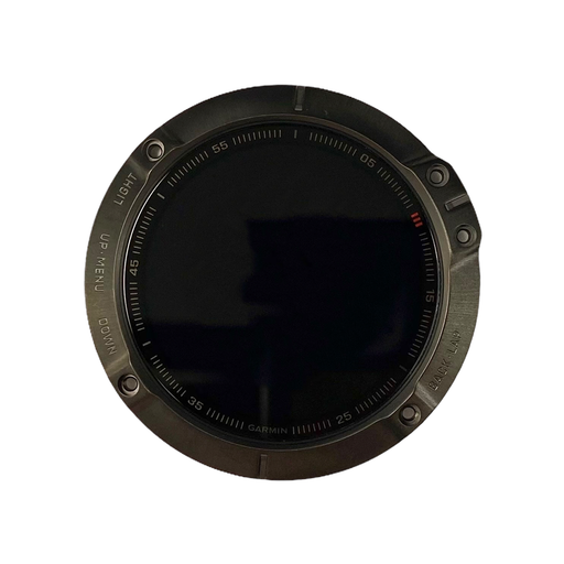 Garmin Fenix 6X Sapphire Screen LCD Spare Replacement Repair (Dark Gray) - Parts