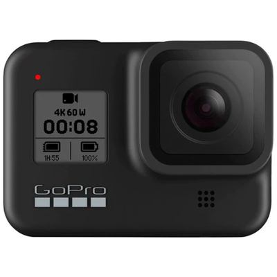GoPro HERO8 Black 4K Action Camera (Black) - Refurbished