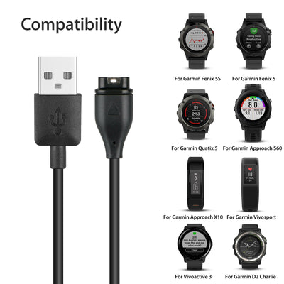 Ubuy Recharger Montre Garmin Vivoactive Charging Cable Cable