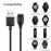 Garmin Smartwatch Replacement Charger Cable USB 1M (Black) - Accessories