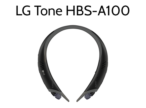 LG Tone Active+ HBS-A100 Wireless Stereo Bluetooth Headset (Black) - Refurbished