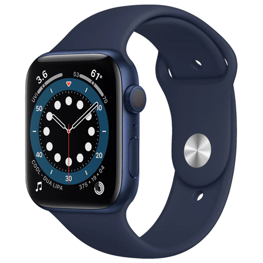 Apple Watch Series 6 (GPS) 44mm Aluminum Case (Blue) - Refurbished