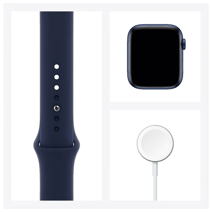 Apple Watch Series 6 (GPS) 44mm Aluminum Case (Blue) - Refurbished