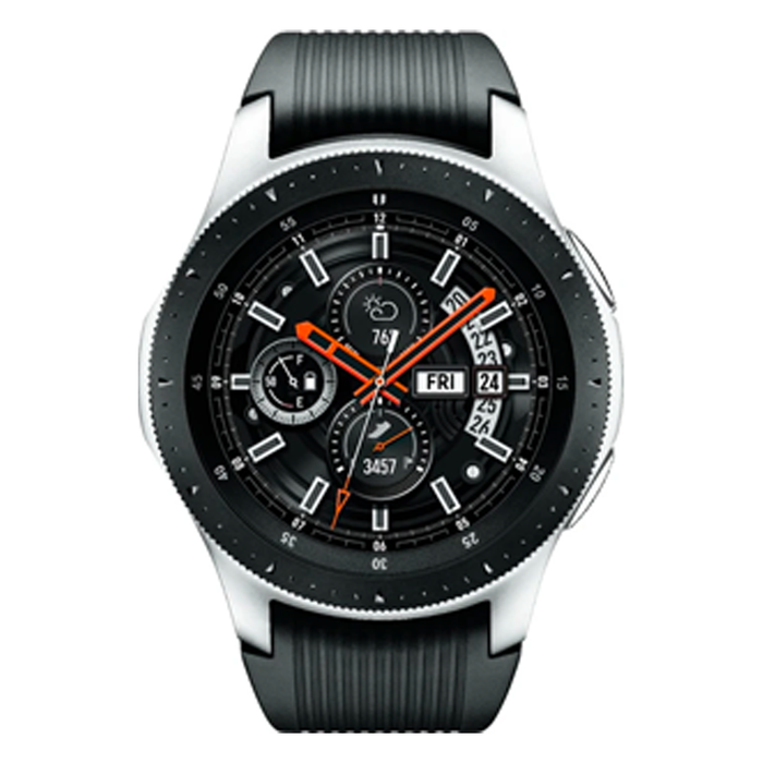 Samsung Galaxy Watch Smartwatch 46mm Stainless Steel GPS (Silver) - Refurbished